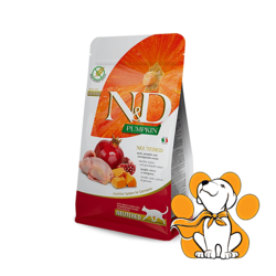 N&D Pumpkin Neutered Quail&Pomegranate 300g, Hrana Za Sterilisane Mačke