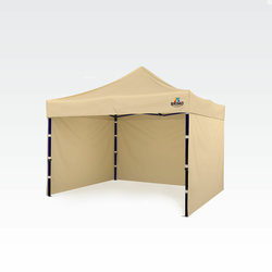 Paviljon vrtni 3x3m - plus 3 stene - Bež