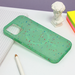 Maska za telefon Colorful Magsafe za iPhone 12/12 Pro 6.1 zelena