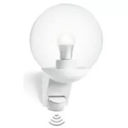 STEINEL 005917- Spoljašnje zidno svetlo sa senzorom L585S 1xE27/60W belo IP44