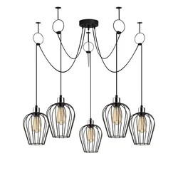 Opviq Tel 6691 Luster, Crni