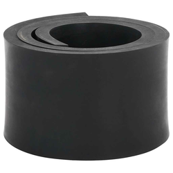 Gumeni rub za snježni plug crni 120x8x1 cm