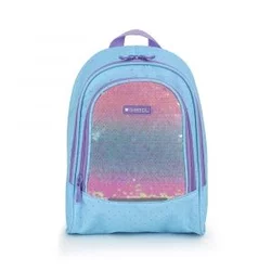 GABOL Ranac predškolski ergonomski 24x30x10 cm 7l-0/21 kg Fantasy svetlo plava