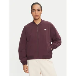 New Balance Bomber jakna WJ43511 Rjava Regular Fit