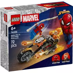 Lego super heroes marvel spiderman vs ghost rider mech ( LE76335 )