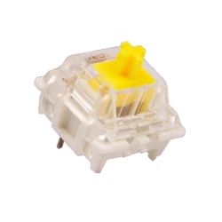 Gateron KS-3X1Milky Yellow Pro - komplet linearnih stikal (35 kosov)