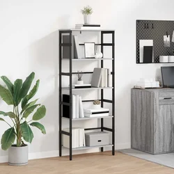 Polica Siva Sonoma 60 x 29,5 x 149 cm Konstruirano drvo