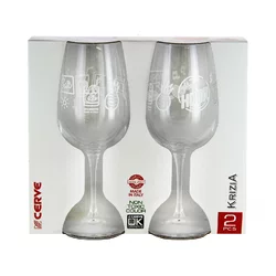 Cerve čaša Krizia Neon Cocktail, 500 ml