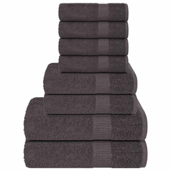 Set ručnika FROGN od 8 dijelova antracit 360 g/m2