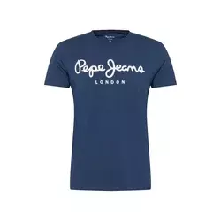 PEPE JEANS MEN'S SHORT SLEEVE T-SHIRT BLUE