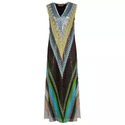 Missoni Ženska haljina DS22SG00BR00GV-SM80I, Šarena
