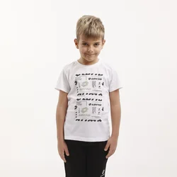 Lotto Majica za dečake dettaglio w t shirt BG, Bela