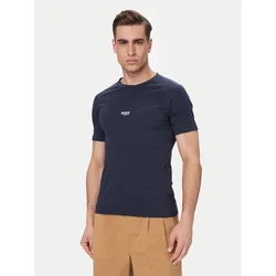 BOSS Majica 50517970 Modra Slim Fit