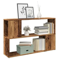 Ormar za knjige staro drvo 100x24x63 cm konstruirano drvo