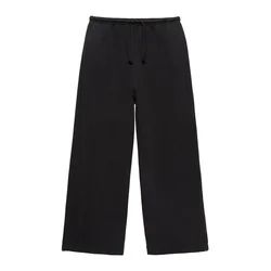 Pull&Bear Hlače črna