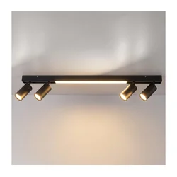 Brilagi - LED spot svetiljka SELE 4xGU10/30W/230V + LED/25W crna