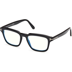 Tom Ford Muški okvir za dioptrijske naočare Blue block 0FT6032-B 154, Crni