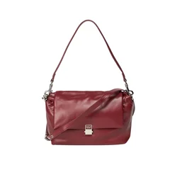 REPLAY Crvena mini sack torba s logotip pločicom