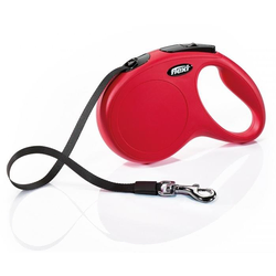 Flexi New CLASSIC - RDEČ - trak S