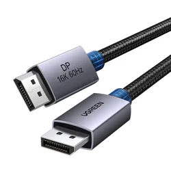 Ugreen DisplayPort kabel Ugreen DP131, 16K 60Hz, 80 Gbps, 2 m