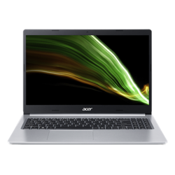 Laptop ACER Aspire 5 NX.A7YEX.00F / Ryzen 5 5500U, 16GB, 512GB SSD, Radeon Graphics, 15.6 IPS FHD, Windows 11, srebrno