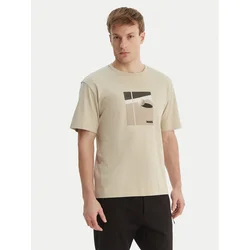 BOSS Majica Join 50554365 Bež Regular Fit