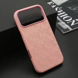 Futrola woven touch magsafe za iphone 17 pro max (6.9) roze ( F125373 )