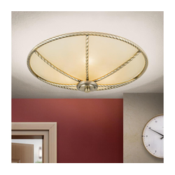 Orion - Plafonsko svetlo MAURO 3xE27/60W/230V, prečnik 42 cm, bronza
