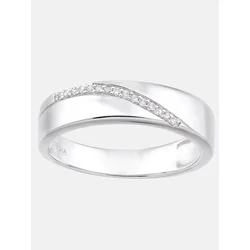DIAMANT LETERNEL Prstan srebrna
