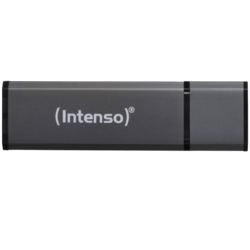 INTENSO USB Flash drive USB2.0-8GB/Alu-a, 8GB, Hi-Speed, USB 2.0, ALU Line