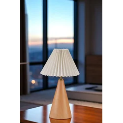 Opviq Stona lampa Juno, Bež-bela