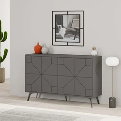 Hanah Home Konzolni sto Dune, 123 x62.4 x35 cm, Antracit