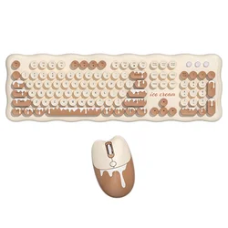 Rantopad Tastatura, Bežična, Krem-smeđa