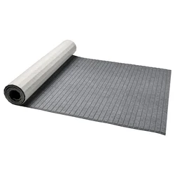LARKOLLEN Panel od filca za klizna vrata, tamnosiva, 80x40-240 cm