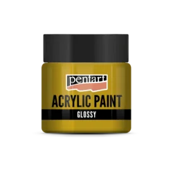 Svetleča akrilna barva Pentart 50 ml - oker