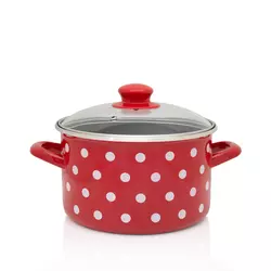 Metalac duboka šerpa BELE TUFNE 18cm/3lit