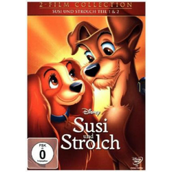 Susi und Strolch 1+2, 2 DVDs