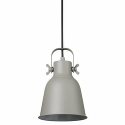 Nordlux - Luster na sajli ADRIAN 1xE27/25W/230V prečnik 16 cm siva