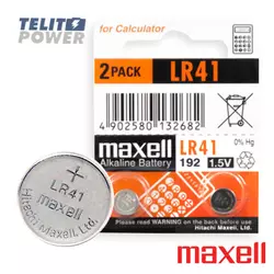 MAXELL baterija LR41, 2 kosa
