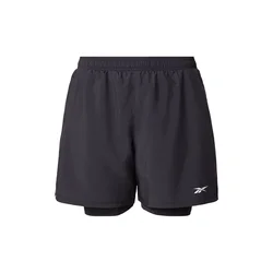 Reebok Športne hlače ATHLETE črna