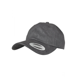 Low-profile cap dark grey