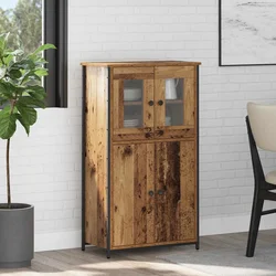 Highboard Staro drvo 62 x 32 x 106,5 cm Konstruirano drvo