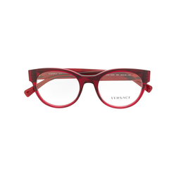 Versace Eyewear - Medusa embellished glasses - women - Red