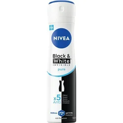 NIVEA Black&White Invisible Pure dezodorans u spreju 150ml
