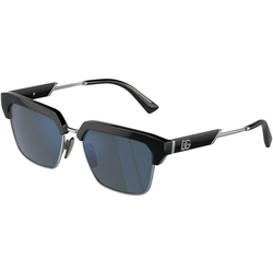 DOLCE & GABBANA Unisex sunčane naočare 0DG6185 501/55 55, Crne