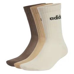 Adidas Čarape C Lin Crew 3P, IZ0106, 3 Para, Braon, krem i bež