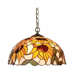 Prezent 238 - Luster na lancu TIFFANY 2xE27/60W/230V