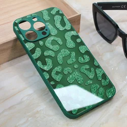 Maska za mobilni telefon iPhone 13 Pro Max SHINY GLASS, Zelena