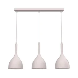 Luster na sajli NOAK 3xE27/15W/230V krem boje