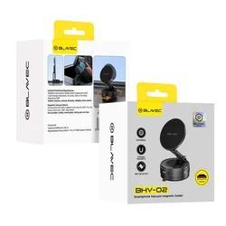 Blavec Držač za automobil BHV-02 vakuumski magnetski (BHV02-PMB) crni